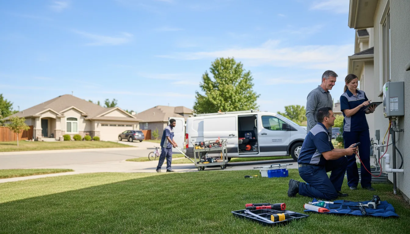 Tankless water heater service in Matador, TX
